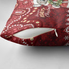 Here For A Koality Xmas Australia Abogirinal Pillow Cover Santa Koala - Aussie Hoodie