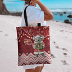 Here For A Koality Xmas Australia Abogirinal Tote Bag Santa Koala - Aussie Hoodie