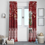 Here For A Koality Xmas Australia Abogirinal Window Curtain Santa Koala - Aussie Hoodie