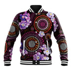 Australia First Nation LGBT - Lesbian Week Baseball Jacket Sapphic Violet - Love Is Love - Aussie Hoodie