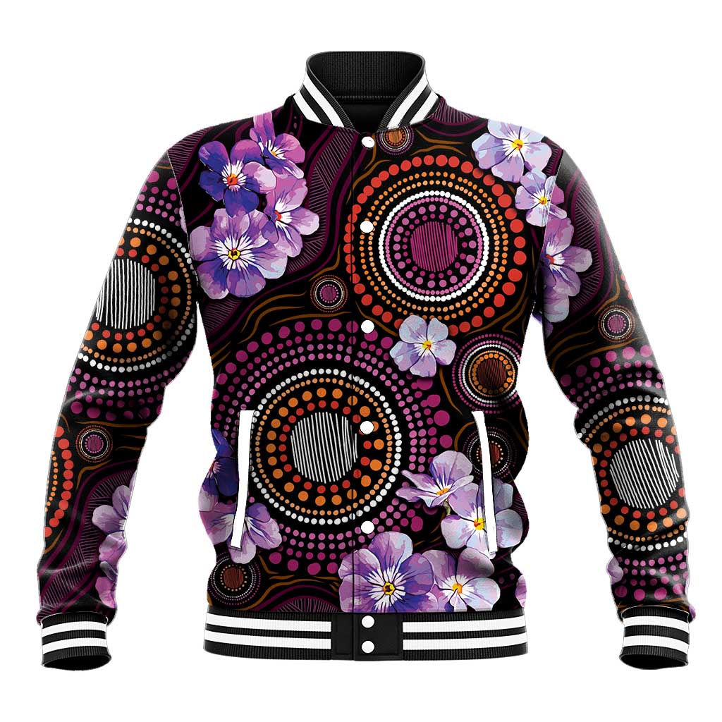 Australia First Nation LGBT - Lesbian Week Baseball Jacket Sapphic Violet - Love Is Love - Aussie Hoodie