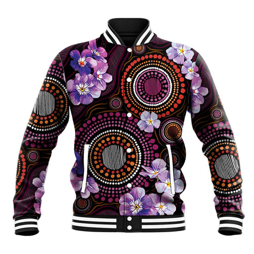 Australia First Nation LGBT - Lesbian Week Baseball Jacket Sapphic Violet - Love Is Love - Aussie Hoodie