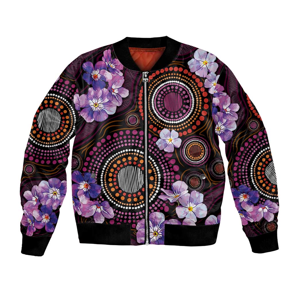 Australia First Nation LGBT - Lesbian Week Bomber Jacket Sapphic Violet - Love Is Love - Aussie Hoodie