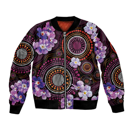 Australia First Nation LGBT - Lesbian Week Bomber Jacket Sapphic Violet - Love Is Love - Aussie Hoodie