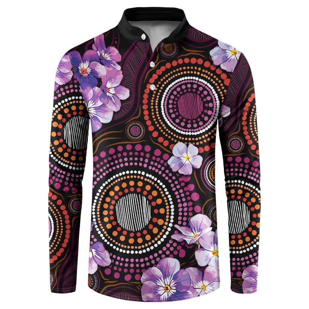 Australia First Nation LGBT - Lesbian Week Button Sweatshirt Sapphic Violet - Love Is Love - Aussie Hoodie