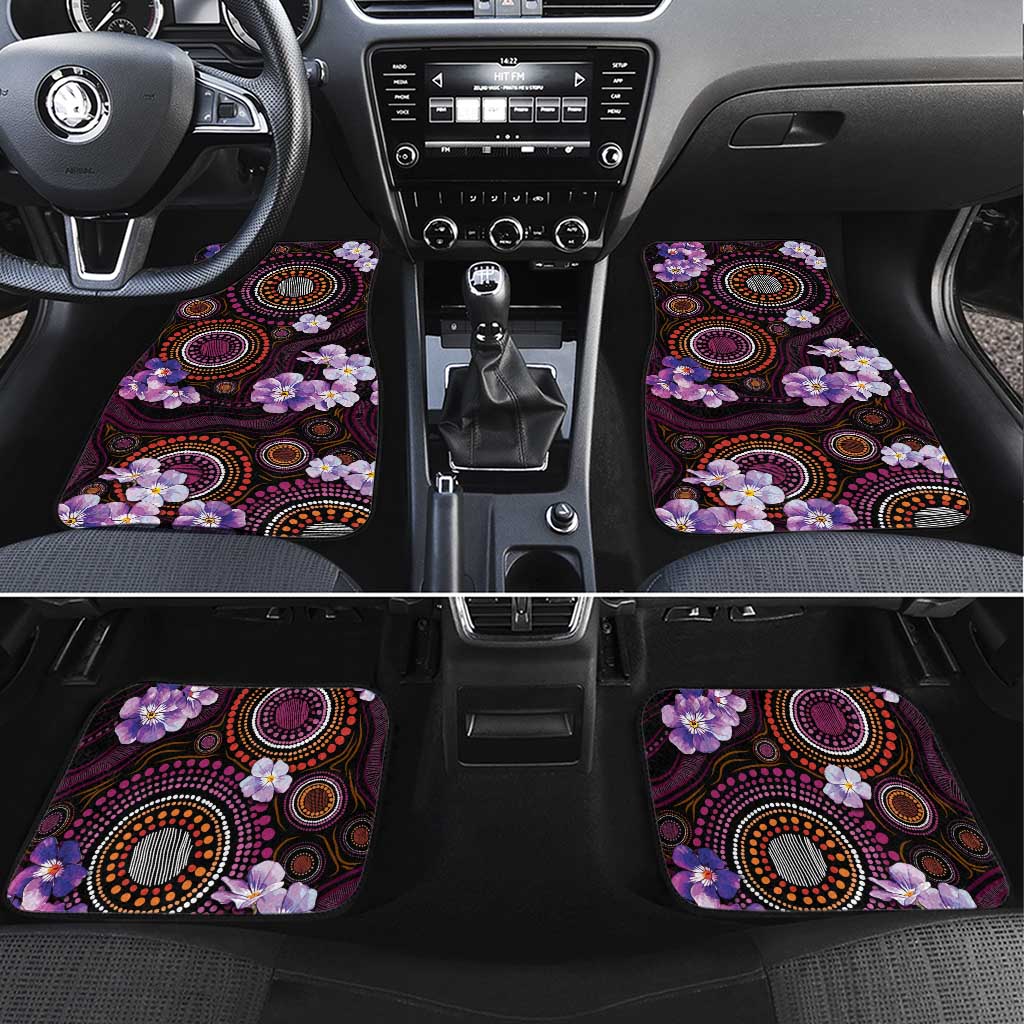 Australia First Nation LGBT - Lesbian Week Car Mats Sapphic Violet - Love Is Love - Aussie Hoodie