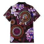 Australia First Nation LGBT - Lesbian Week Family Matching Mermaid Dress and Hawaiian Shirt Sapphic Violet - Love Is Love - Aussie Hoodie