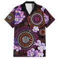 Australia First Nation LGBT - Lesbian Week Family Matching Off Shoulder Maxi Dress and Hawaiian Shirt Sapphic Violet - Love Is Love - Aussie Hoodie