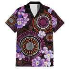 Australia First Nation LGBT - Lesbian Week Family Matching Short Sleeve Bodycon Dress and Hawaiian Shirt Sapphic Violet - Love Is Love - Aussie Hoodie