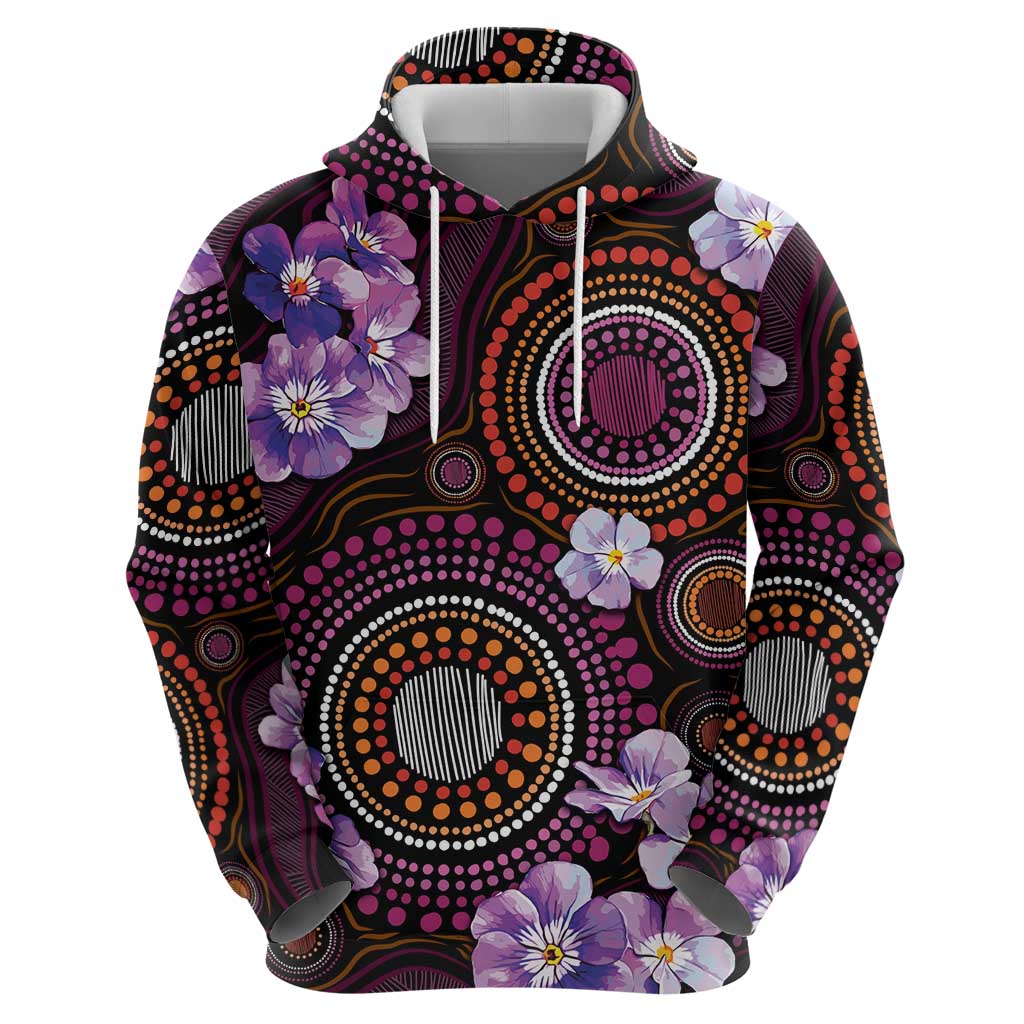 Australia First Nation LGBT - Lesbian Week Hoodie Sapphic Violet - Love Is Love - Aussie Hoodie