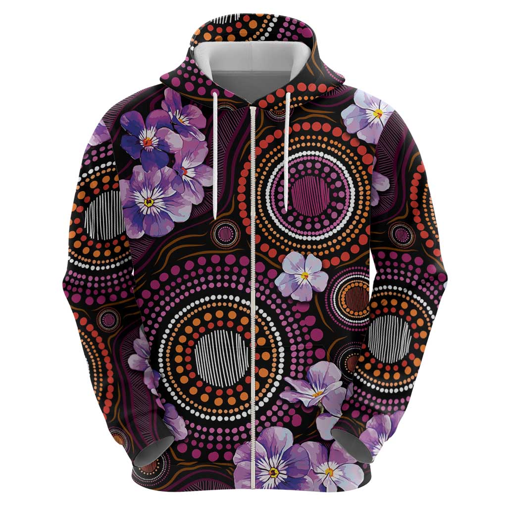 Australia First Nation LGBT - Lesbian Week Hoodie Sapphic Violet - Love Is Love - Aussie Hoodie