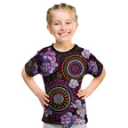 Australia First Nation LGBT - Lesbian Week Kid T Shirt Sapphic Violet - Love Is Love - Aussie Hoodie