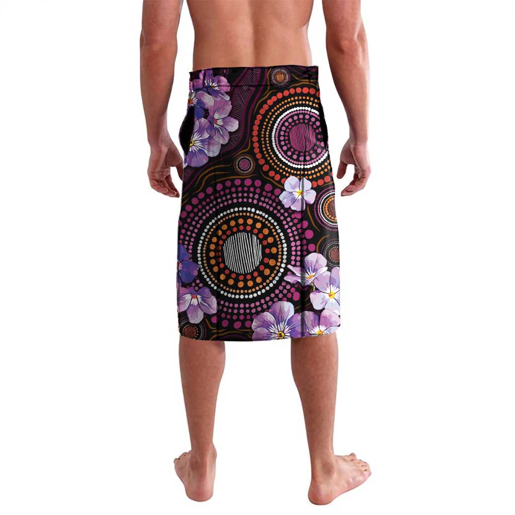 Australia First Nation LGBT - Lesbian Week Lavalava Sapphic Violet - Love Is Love - Aussie Hoodie