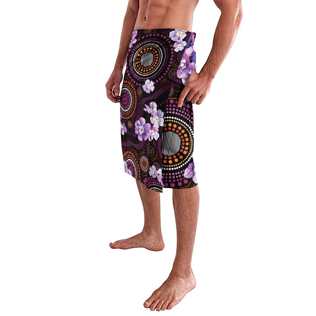 Australia First Nation LGBT - Lesbian Week Lavalava Sapphic Violet - Love Is Love - Aussie Hoodie