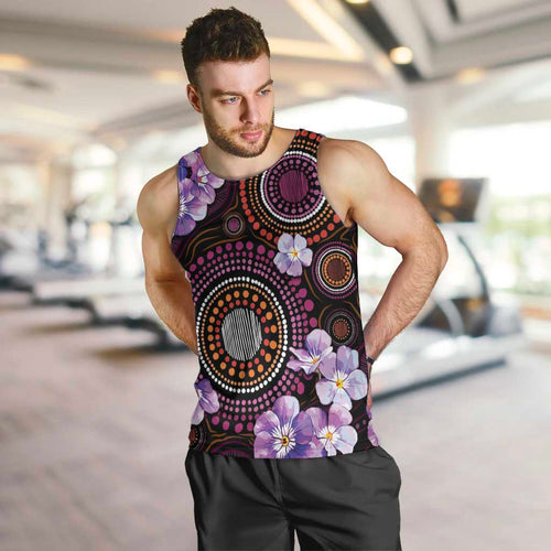 Australia First Nation LGBT - Lesbian Week Men Tank Top Sapphic Violet - Love Is Love - Aussie Hoodie