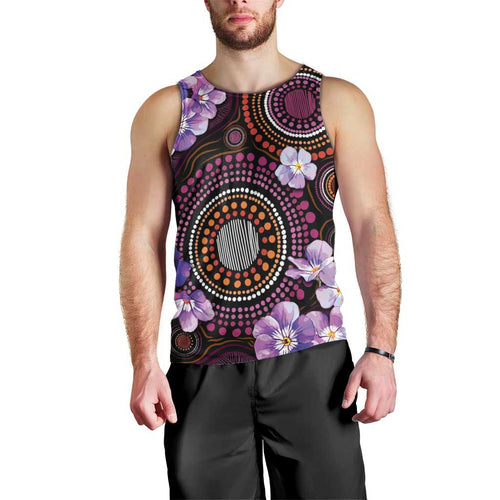 Australia First Nation LGBT - Lesbian Week Men Tank Top Sapphic Violet - Love Is Love - Aussie Hoodie