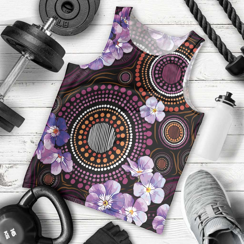 Australia First Nation LGBT - Lesbian Week Men Tank Top Sapphic Violet - Love Is Love - Aussie Hoodie