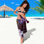Australia First Nation LGBT - Lesbian Week Sarong Sapphic Violet - Love Is Love - Aussie Hoodie