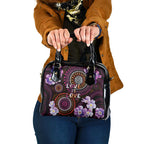Australia First Nation LGBT - Lesbian Week Shoulder Handbag Sapphic Violet - Love Is Love - Aussie Hoodie