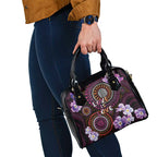 Australia First Nation LGBT - Lesbian Week Shoulder Handbag Sapphic Violet - Love Is Love - Aussie Hoodie