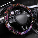Australia First Nation LGBT - Lesbian Week Steering Wheel Cover Sapphic Violet - Love Is Love - Aussie Hoodie