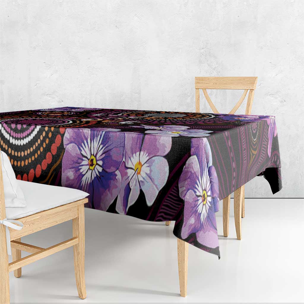 Australia First Nation LGBT - Lesbian Week Tablecloth Sapphic Violet - Love Is Love - Aussie Hoodie
