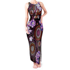 Australia First Nation LGBT - Lesbian Week Tank Maxi Dress Sapphic Violet - Love Is Love - Aussie Hoodie