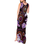 Australia First Nation LGBT - Lesbian Week Tank Maxi Dress Sapphic Violet - Love Is Love - Aussie Hoodie