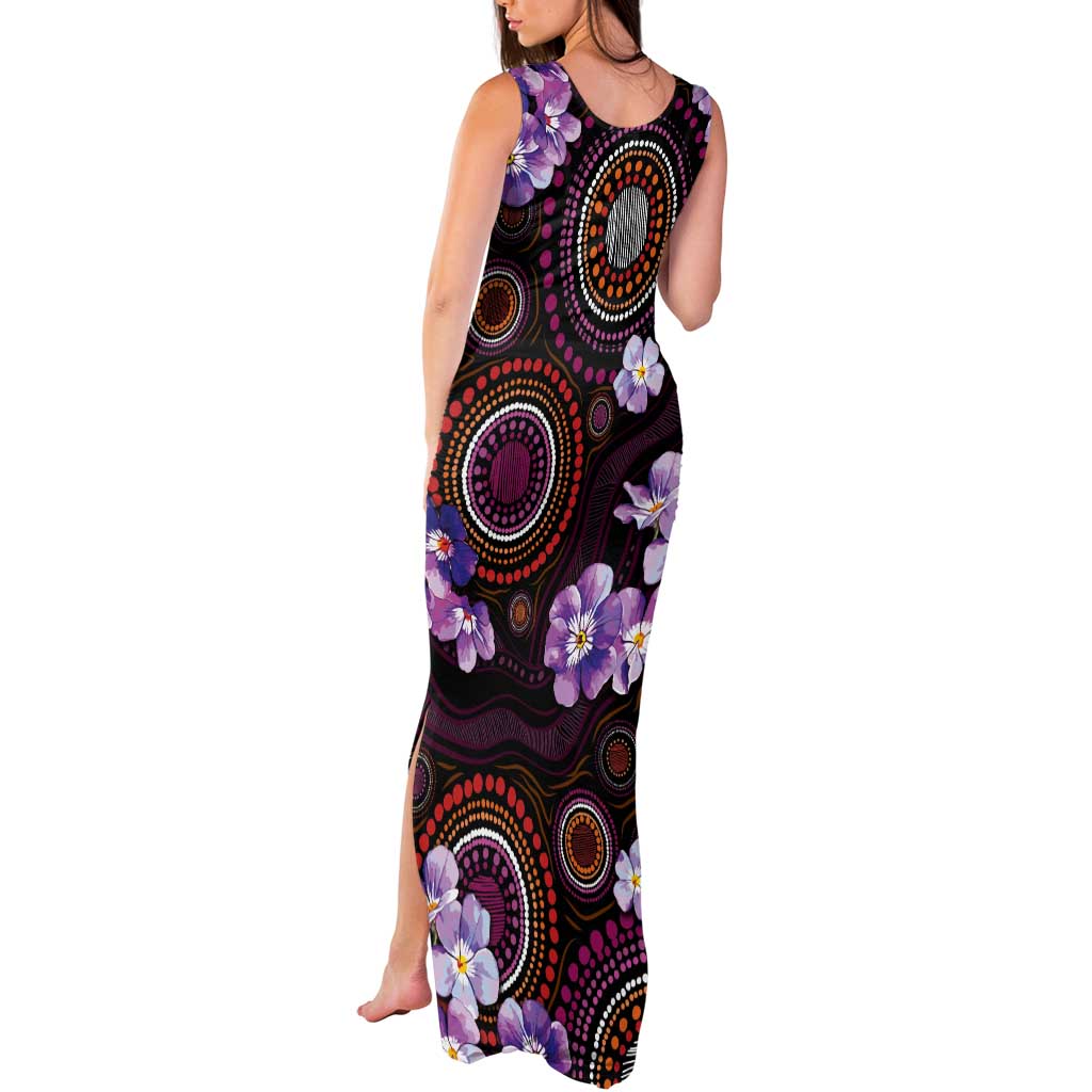 Australia First Nation LGBT - Lesbian Week Tank Maxi Dress Sapphic Violet - Love Is Love - Aussie Hoodie