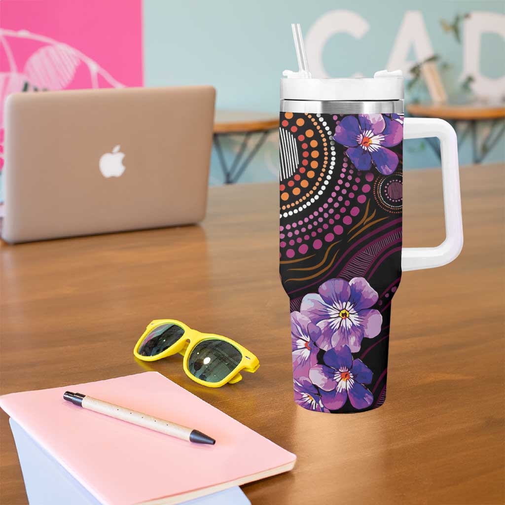 Australia First Nation LGBT - Lesbian Week Tumbler With Handle Sapphic Violet - Love Is Love - Aussie Hoodie