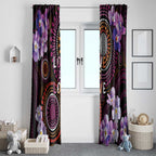 Australia First Nation LGBT - Lesbian Week Window Curtain Sapphic Violet - Love Is Love - Aussie Hoodie