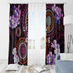 Australia First Nation LGBT - Lesbian Week Window Curtain Sapphic Violet - Love Is Love - Aussie Hoodie
