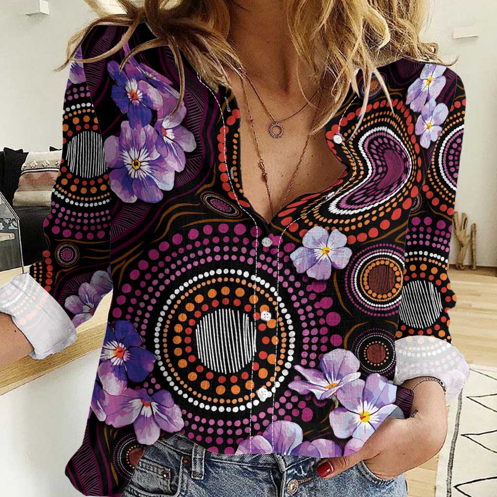 Australia First Nation LGBT - Lesbian Week Women Casual Shirt Sapphic Violet - Love Is Love - Aussie Hoodie