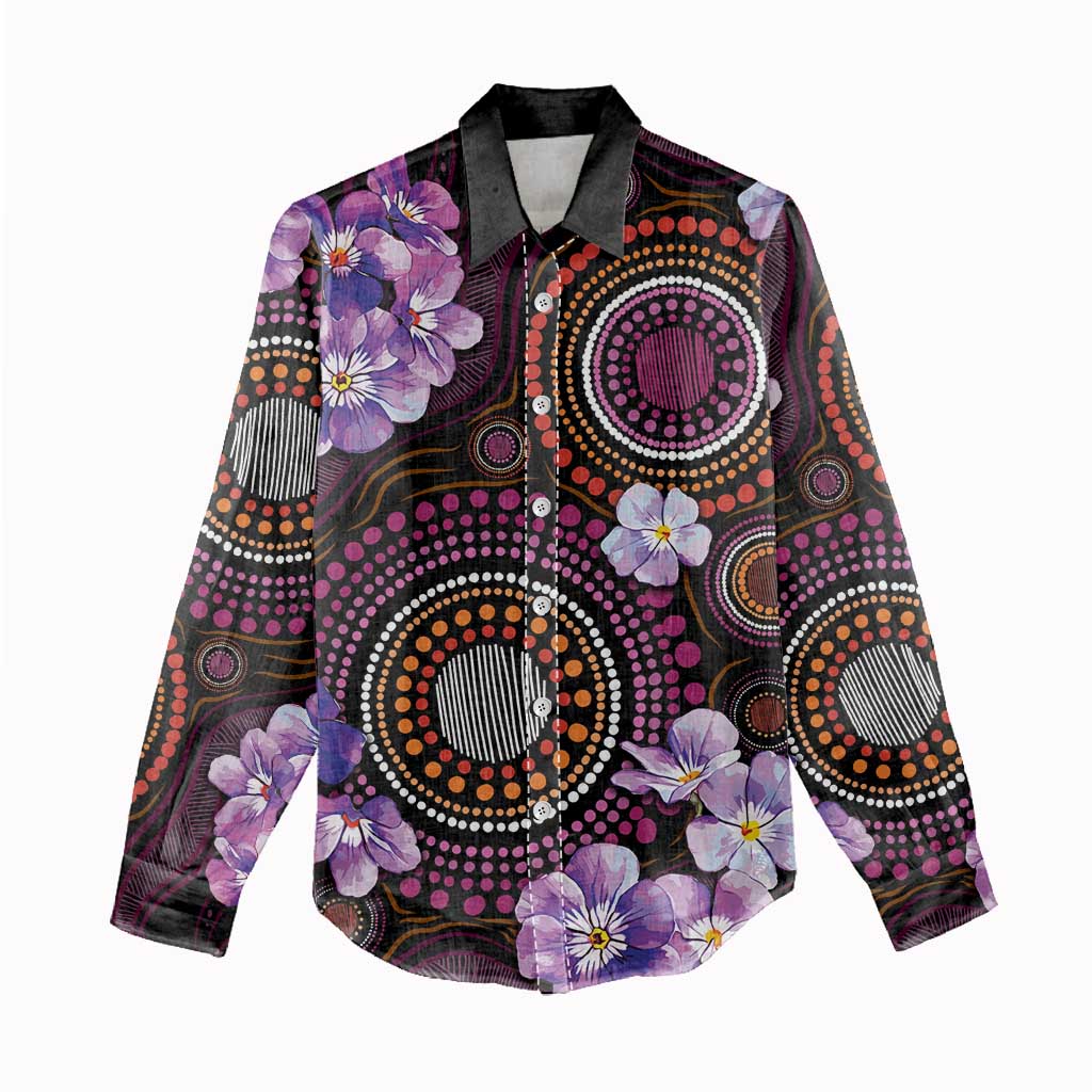 Australia First Nation LGBT - Lesbian Week Women Casual Shirt Sapphic Violet - Love Is Love - Aussie Hoodie