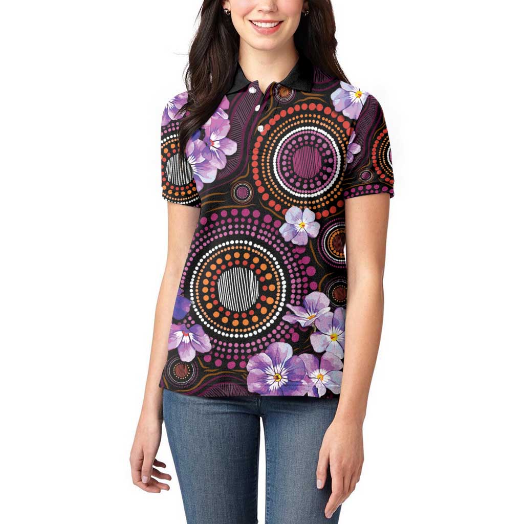 Australia First Nation LGBT - Lesbian Week Women Polo Shirt Sapphic Violet - Love Is Love - Aussie Hoodie