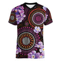 Australia First Nation LGBT - Lesbian Week Women V-Neck T-Shirt Sapphic Violet - Love Is Love - Aussie Hoodie