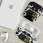 New Zealand WC2026 Black AirPods Case Silver Fern