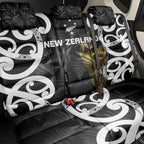 New Zealand WC2026 Black Back Car Seat Cover Silver Fern