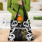 New Zealand WC2026 Black Grocery Bag Silver Fern