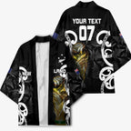 New Zealand WC2026 Custom Black Kimono Silver Fern