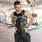 New Zealand WC2026 Custom Black Men Tank Top Silver Fern