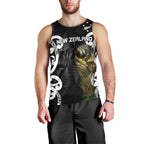New Zealand WC2026 Custom Black Men Tank Top Silver Fern