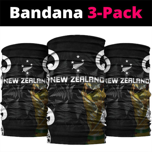 New Zealand WC2026 Black Neck Gaiter Silver Fern