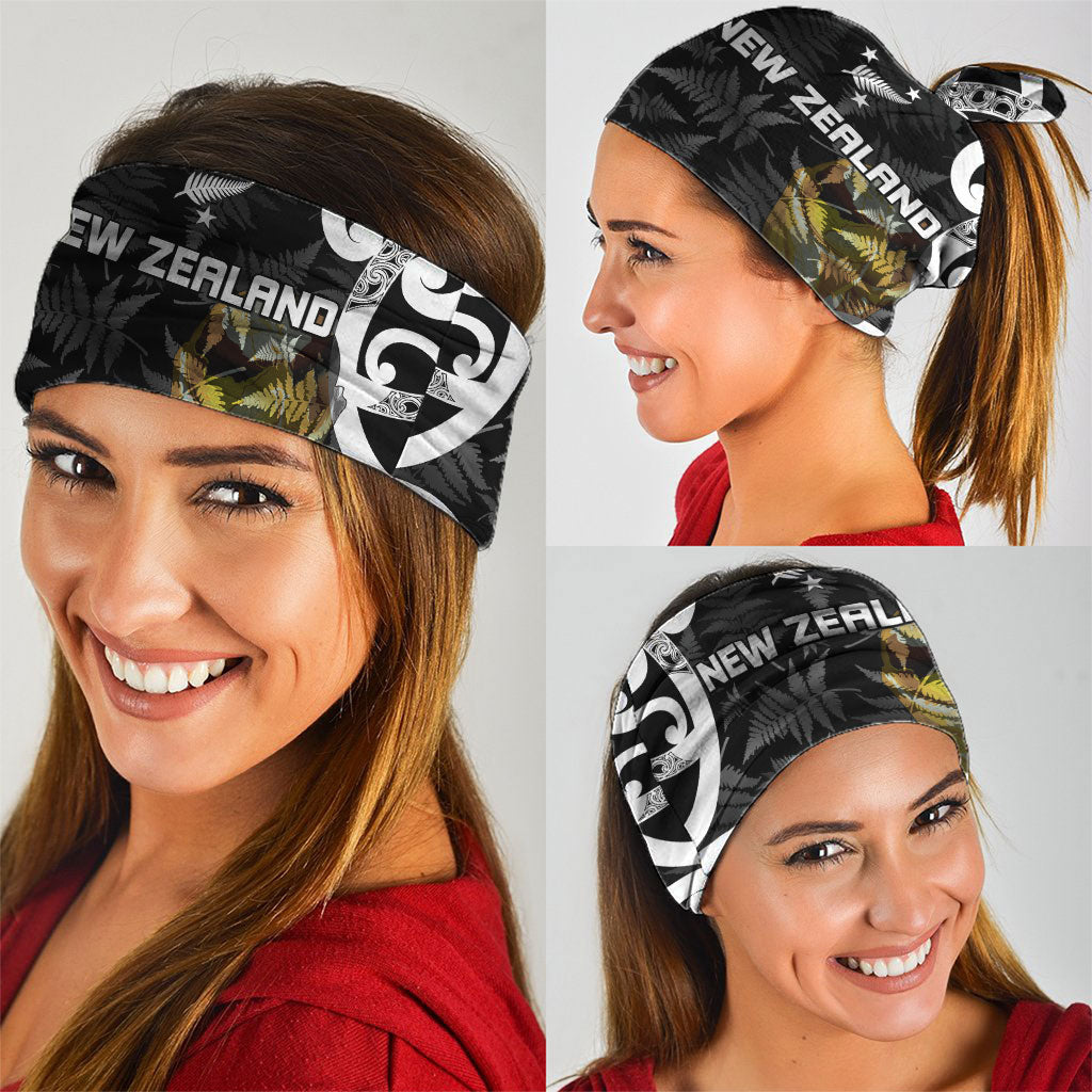 New Zealand WC2026 Black Neck Gaiter Silver Fern