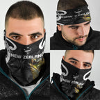 New Zealand WC2026 Black Neck Gaiter Silver Fern