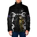 New Zealand WC2026 Custom Black Padded Jacket Silver Fern