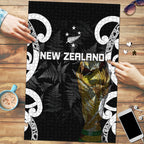 New Zealand WC2026 Black Puzzle Silver Fern