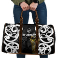 New Zealand WC2026 Black Travel Bag Silver Fern
