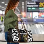 New Zealand WC2026 Black Travel Bag Silver Fern