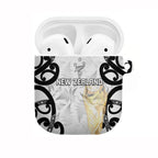 New Zealand WC2026 White AirPods Case Silver Fern